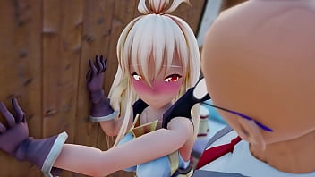 Preview 1 of Bbw Vs Monster Bbc - Granblue Fantasy Zooey mmd sex creampie kaotaro12