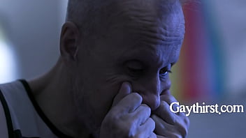 Preview 1 of Naked Superman Challenge - 70yo Lonely Gay Man Becomes 20yo For A Few Hours - Michael Del Ray,  Ricky Larkin