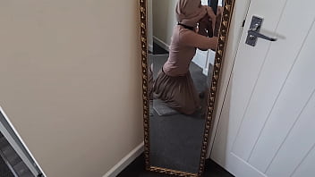 Preview 1 of Tragedi Cikupa - Big ass arab muslim girl in hijab roughly fucked un her wet pussy