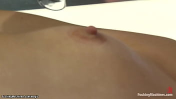 Preview 3 of Animalas Xnxx - Laid brunette anal machine fucked