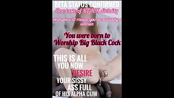 Preview 3 of Dog For Sex - EXTREME BBC sissy feminization brainwashing