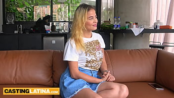 Preview 1 of Dogbf Xxx - Cute big ass Latina pounded ass on dick after casting and giving a blowjob