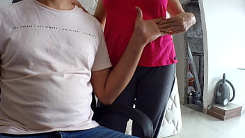 Preview 1 of Himemade Hot Video - Forbidden Relationship Between And Her Inexperienced Young Stepson