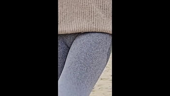 Preview 2 of Raper Sex Mom - Holding His Dick during PEE Compilation on the Beach and I Pee on the Beach 7 Videos