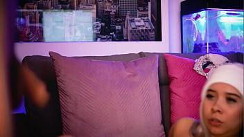 Preview 2 of Rihana Nude Sex - Sexy blonde is eager to suck cock and get fucked