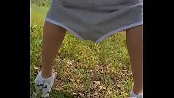 Preview 4 of Allura Milf - I HAD TO STOP THE CAR AND PEE - MY BOYFRIEND LOVE TO LICK MY PUSSY AFTER I PEE