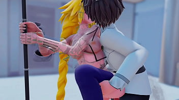 Preview 2 of She Six - Fate Grand Oder Jeanne d&#039_Arc mmd sex creampie kaotaro12