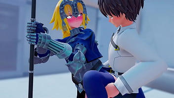 Preview 1 of She Six - Fate Grand Oder Jeanne d&#039_Arc mmd sex creampie kaotaro12