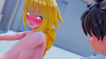 Preview 4 of She Six - Fate Grand Oder Jeanne d&#039_Arc mmd sex creampie kaotaro12