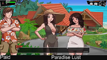 Preview 1 of Latin Big Tit Mom Brunette Anal - Paradise Lust day 03
