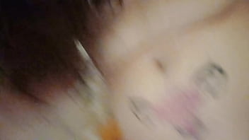 Preview 4 of Black Woman Rapes White Boy - Trans girl playing with cum in the bath! (-CutieSan)