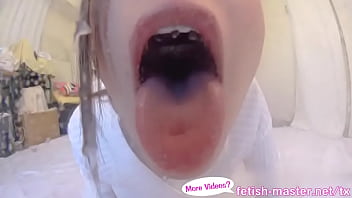 Preview 3 of Emily Dixon - Japanese Asian Tongue Spit Face Nose Licking Sucking Kissing Handjob Fetish - More at fetish-master.net