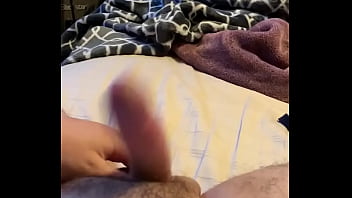 Preview 1 of Dirty Cfnm Girls Caught Guy - Solo male masturbation