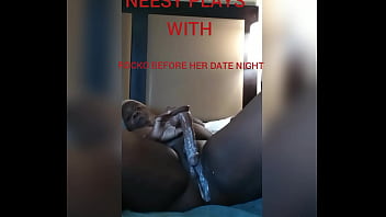 Preview 2 of Xxx N K - NPLEASURES USING HER FAVORITE DILDO &quot_ROCKO&quot_ TO PLAY WITH HER CREAMY PUSSY
