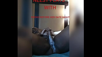 Preview 3 of Xxx N K - NPLEASURES USING HER FAVORITE DILDO &quot_ROCKO&quot_ TO PLAY WITH HER CREAMY PUSSY