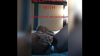 Preview 1 of Xxx N K - NPLEASURES USING HER FAVORITE DILDO &quot_ROCKO&quot_ TO PLAY WITH HER CREAMY PUSSY