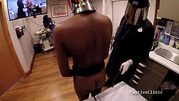 Preview 1 of Full Hand Enter Puzzy - Become Nurse Stacy Shepard,  Take Jewel For Violet Want &amp_ Impact BDSM Play With The Help Of Evil Doctor Tampa! Full 1  Hour Movie Only At BondageClinic! - Reup