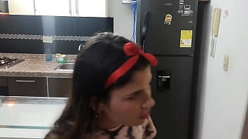Preview 1 of Hd Kartoon - ME FOLLE A MI HERMANASTRA EN LA COCINA (PARTE1)