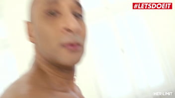 Preview 4 of Mom Secretary Creampie - HERLIMIT - (Gabriella Lati,  Tony Brooklyn) - Cute Petite 19Yo Teen Gets Ass Destroyed By Black Cock