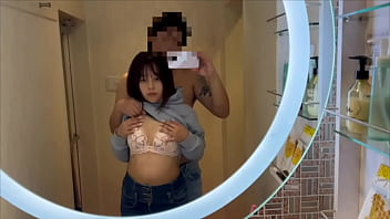 Preview 1 of Girls Fingering Sex Imo - 【普通のカップルのプライベートSEX映像】気持ち良すぎてアヘ顔をさらす僕の彼女。