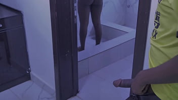 Preview 3 of Gramer Chudachudi - My step uncle didn&#039_t know that I&#039_m aware that he peeps me every time I&#039_m bathing,  while he touches his big Cock