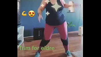 Preview 3 of Mommy On Sofa - Workout milf with a nice body