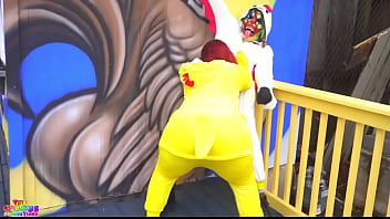 Preview 2 of Elephant Tube Com - The Twerking Chickens W/ Santana Red