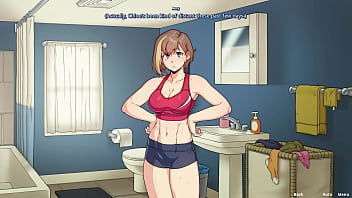 Preview 2 of Suimminig Pool Xxx - FUTANARI CHLOE FUCKS A SEX TOY MOUNT!!! - Benefitship