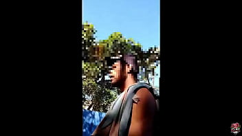 Preview 2 of Fat Boy Thin Girl Xxx - Morador de rua negro super dotado e pentelhudo