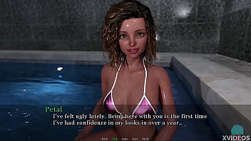 Preview 3 of Lesbian Shitty Ass - A PETAL AMONG THORNS #08 &bull_ She&#039_s unbelievable sexy in her tiny bikini