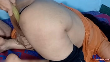Preview 2 of Group Rep Sex Xxx - Alex penetrating dildo in desi tight ass after oiling while Sara bent in Doggystyle for anal dildo fuck and hot moaning in hindi