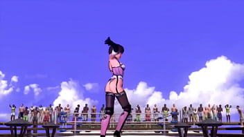 Preview 3 of Alita Asian - Reiko Sexy Entrance - Rumble Roses XX