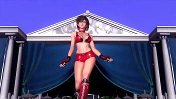 Preview 1 of Alita Asian - Reiko Sexy Entrance - Rumble Roses XX