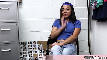 Preview 1 of Zoos Loos - Beautiful brown skinned teen shoplifter