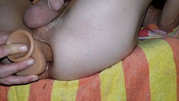 Preview 3 of Cheryl Devalle Kicthin - Hot creampie with dildo