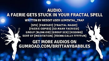 Preview 2 of Monder Sex - Audio: A Faerie Gets Stuck In Your Fractal Spell