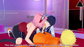 Preview 1 of Anal Sex For Hot Sweet Blonde - KOIKATSU naruto sakura hinata,  have sex anime uncensored... Thereal3dstories