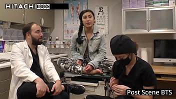 Preview 4 of La Vulva - Don&#039_t Tell Doc I Cum On The Clock! Latina Nurse Jasmine Rose Sneaks Into Exam Room,  Masturbates With Magic Wand At HitachiHoes - Reup