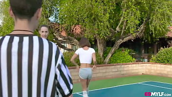 Preview 1 of Japanese Son Seduce Mom - Chanel Preston,  Krissy Lynn Worked Up a Nice Sweat