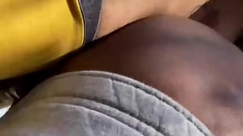 Preview 3 of Sunny Leone Saxi - Big Booty Bottom Takes My Huge Load at the Park!