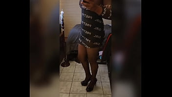 Preview 3 of Xxx Girl Hb - Shein dress and pantyhose