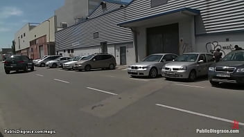 Preview 2 of Togashi Mariko - Redhead fucked in various public places