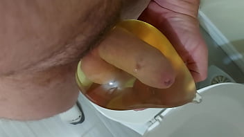 Preview 1 of Girl To Gril Sex Scandal - Fun with pee in condon