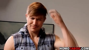 Preview 1 of 1girl 20man - Redneck stepbrother fucked him in the ass