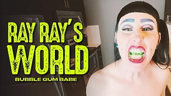 Preview 4 of Pov Fuck Sis - RAY RAY XXX gets weird with some chewing gum!