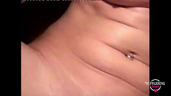 Preview 1 of Sunny Leone Mp4 Videos Free - nippleringlover hot self piercing pussy lips inserting labiarings vintage pussy piercing video