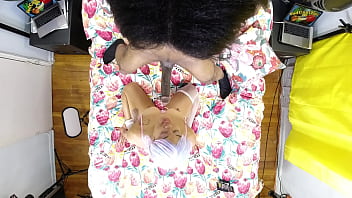 Preview 2 of Dahati Chodai - watch with a birds eye view as BlackXChrist and Vixen Vanity fuck