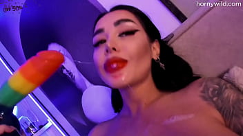 Preview 3 of Bdsm File - I like to fuck my mouth hard with big dildo