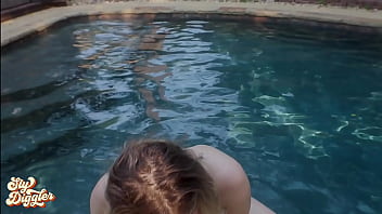 Preview 2 of Arab Mom Nd So - Aria Six Was Soaking Wet After the Pool