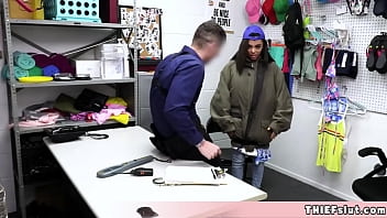 Preview 2 of Alec Newman - Shoplifter tried to smuggle coats out